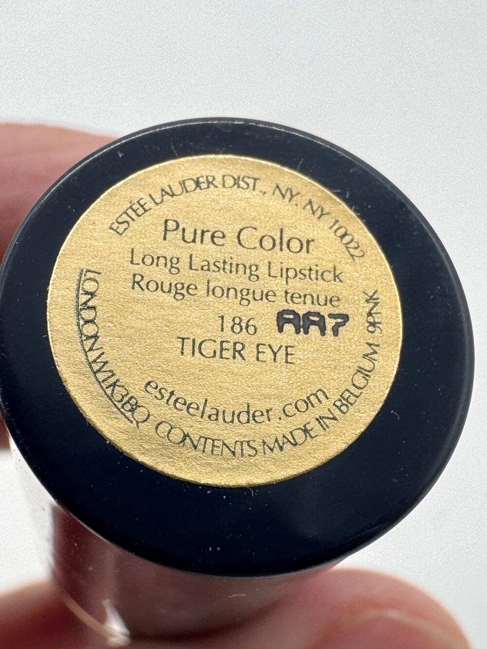Estee Lauder Pure Color lipstick 186 Tiger Eye